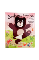 Livre marionnette - boubou, l-ours tete en l-air