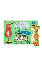 Puzzles bois - coucou tigre - fsc