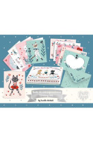 Coffret papeterie - set de correspondance lucille