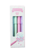 Stylos - 4 stylos effacables pastel