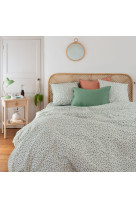 Textile - housse couette taie vegetale