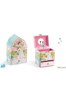 Boite a musique coffret - palais enchante