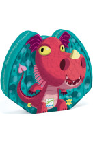 Puzzle silhouette 24pcs - edmond le dragon