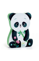 Puzzle silhouette 24pcs - leo le panda