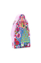 Puzzle silhouette 36pcs - la princesse et son paon