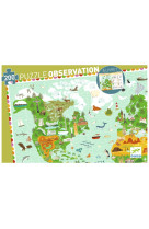 Puzzles observations 200 pcs -tour du monde