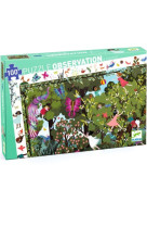 Puzzle observation 100pcs - jeux au jardin