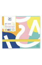 Blocs de papier arty block : papier colore