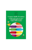Crayons - crayons de cire double cote