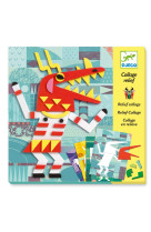 Collage relief - monster gallery