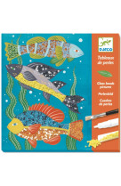 Tableau de perles : zoologie