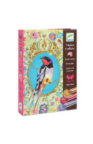 Tableau a pailleter - oiseaux