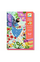 Tableau paillettes - la douceur des fees