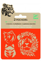 Mini pochoir sauvage