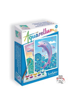 Aquarellum mini - dauphins