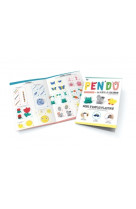 Pen-do boite de 6 couleurs + accessoires