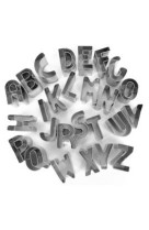 Emporte piece inox alphabet