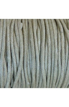 Fil coton cire - vert 5 m