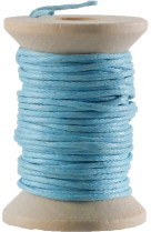 Fil coton cire - bleu ciel 5 m