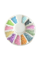 Tranches de mini canes coeur etoiles noeuds 12 modeles