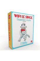 Kit a coudre chaussette : singe