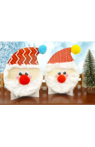 Boule noel metallique fimo - ours