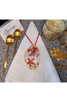 Rond serviette etoile