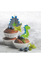 Kit diy bougies anniversaire dinosaures