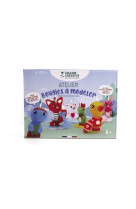 Coffret bougies a modeler animaux