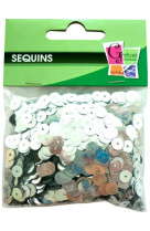 Sequins argentes