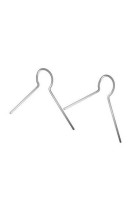 Attache metal argente