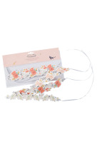Set de 6 couronnes de fleurs en carton - les parisennes