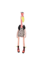 Poup?e flamant rose violette les brocs and rolls
