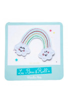 Patch brode arc en ciel - les broc-n roll