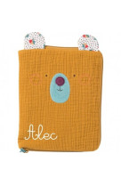 Pochette ours ocre les jolis trop beaux