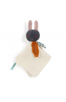 Doudou lapin creme apres la pluie
