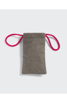 Mini pochette paons du cachemire