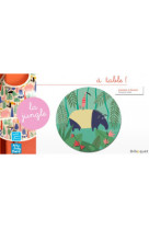 Assiette a table dans la jungle