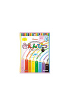 Barbapapa-12 crayons de couleurs
