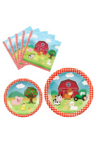 Assiette bebe ferme