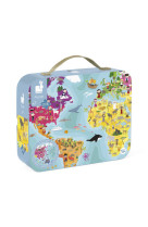 Puzzle 208 pcs - monde resto verso