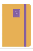 Carnet 10x15 abricot