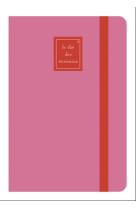 Carnet 10x15 rose
