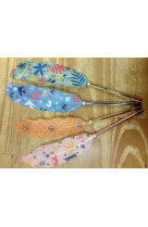 Plume stylo cerisier soleil papillon