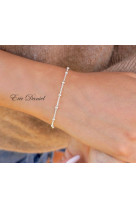 Stop - bracelet jonc metal argente 20.00?