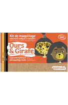 Kit 3 couleurs ours & girafe
