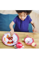 Assiette plate chaperon rouge