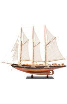 Voilier 30 cm + support bois