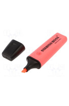 Surligneur fluo stabilo boss rouge