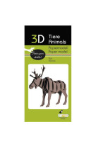 3d paper model - animal - elan